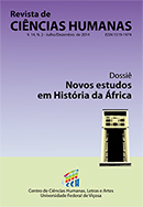 					Ver Núm. 2 (2014): Novos estudos em História da África
				